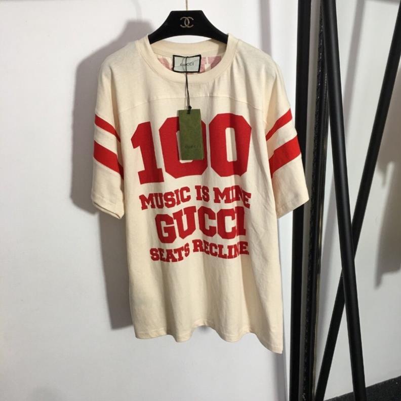 Áo thun nữ ngắn tay form rộng thương hiệu thời trang Gucci GG/GC cao cấp 🥇
