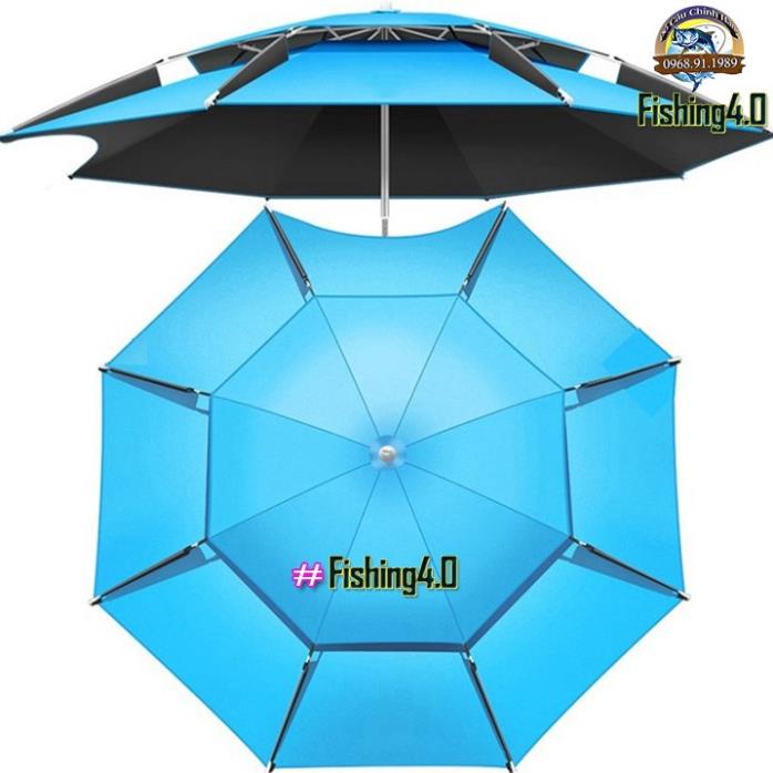 FREESHIP Ô câu cá - ô dù che nắng che mưa cao cấp - 2m0 - 2m2 - 2m4 Nhiều màu PCC22