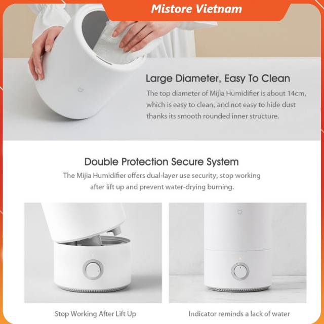 Máy phun sương tạo ẩm Xiaomi Mijia 4L MJJSQ02LX437