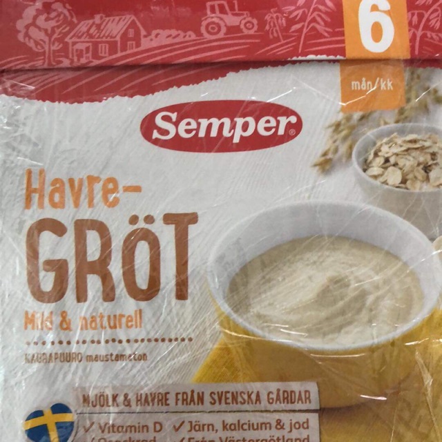 Bột ăn dặm Semper Nga