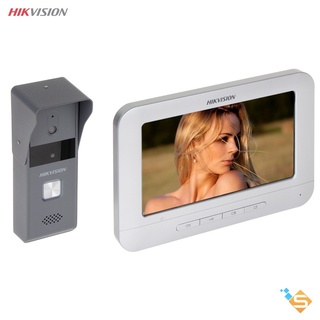 Bộ Chuông Cửa Màn Hình Màu 7" Analog HIKVISION DS-KIS203 - Bảo Hành Chính Hãng 12 Tháng