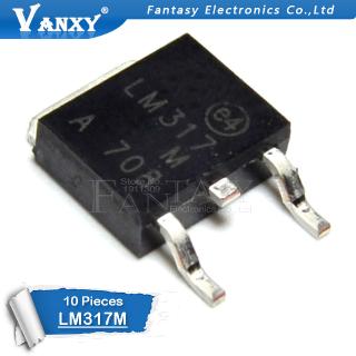 Bộ 10 Linh Kiện Điện Tử Ic Lm317M Sot252 Lm317 To-252 Sot Lm317Mdt Lm317Mdt-Tr To252 Smd