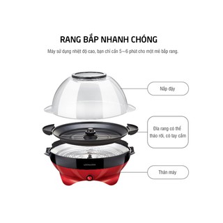 Máy Làm Bắp Rang Popcorn Machine Lock&Lock EJQ121 5 Lít (800W)