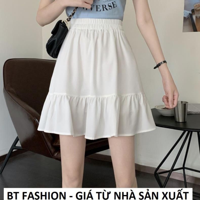 Chân Váy Voan Thời Trang BT Fashion (VA1- ĐUÔI CÁ XUÔNG) - Có quần lót bên trong