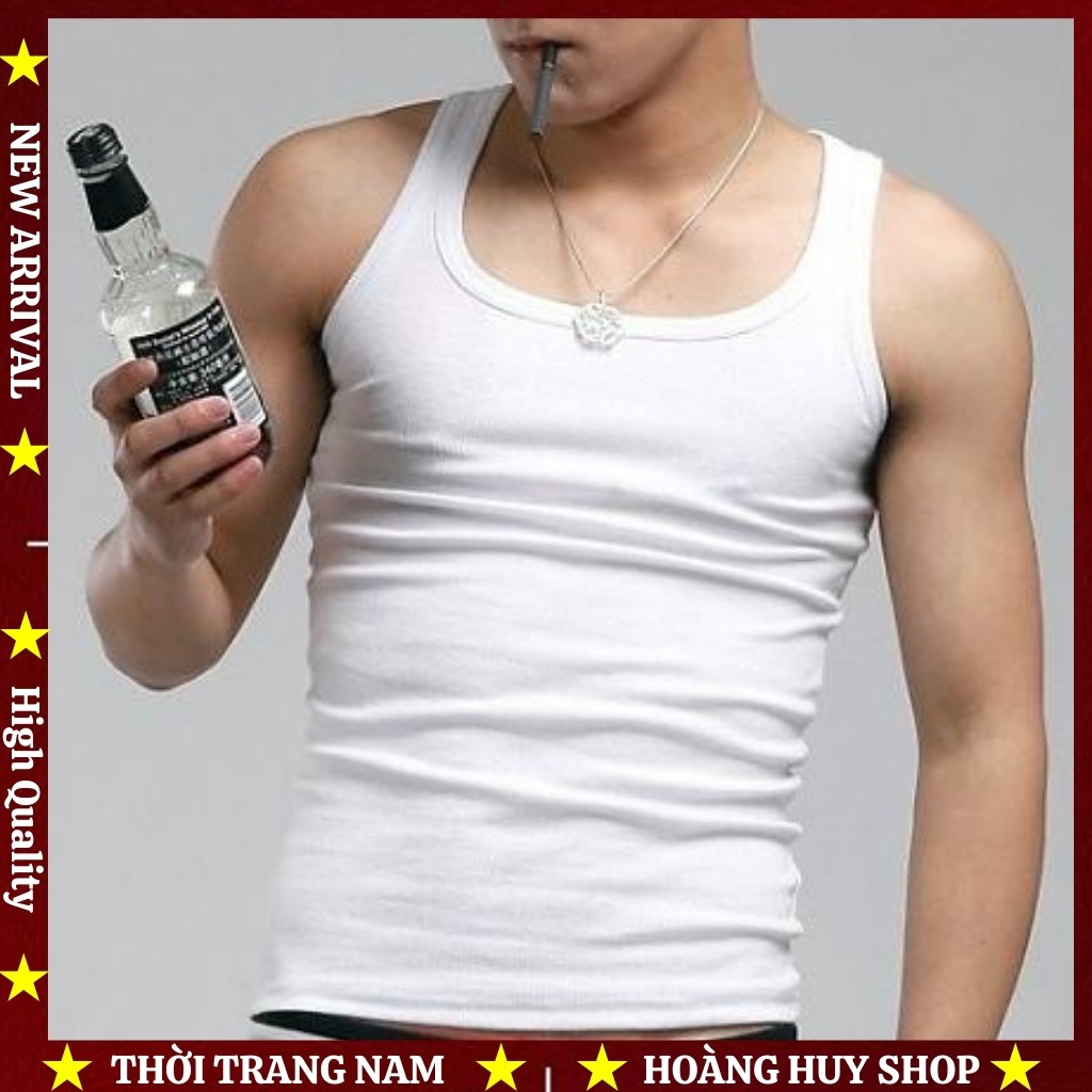 Áo TankTop Nam H&H-TY1 Áo Thun 3 Lỗ Thể Thao Năng Động Cho Nam