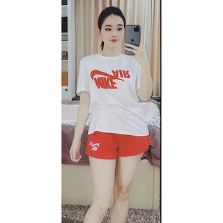 [ SIÊU SALE - HÀNG VNXK ] Set Đồ Bộ Thun Nik Lửng Mặc Nhà Dễ Thương