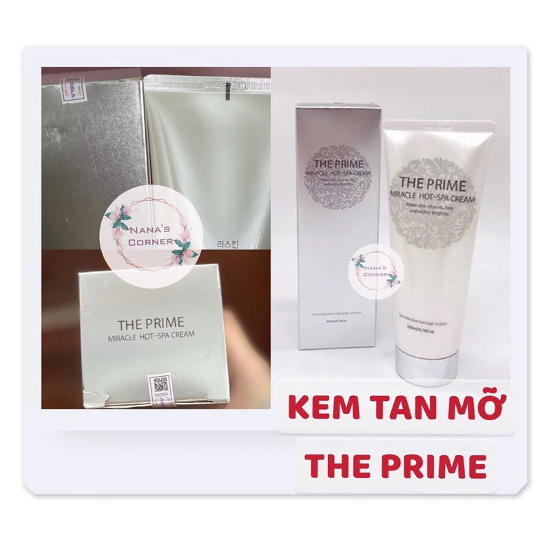 [Mã COSDAY -50K đơn 150K] [Mẫu Mới 2021] Kem Tan Mỡ Laskin The Prime Miracle Hot-Spa Cream