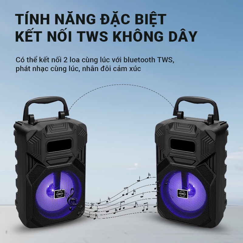 Loa bluetooth karaoke Cát Thái S1 âm thanh sống động, mạnh mẽ, tích hợp gái đỡ điện thoại tiện lợi - S1