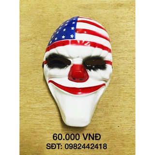 Mặt nạ hề cờ mĩ payday