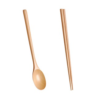 Bộ Muỗng Đũa Gỗ Hàn Quốc