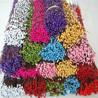 Nhánh nụ hoa đủ màu dùng làm vòng hoa đội đầu,trang trí tiệc cưới ,nhà cửa