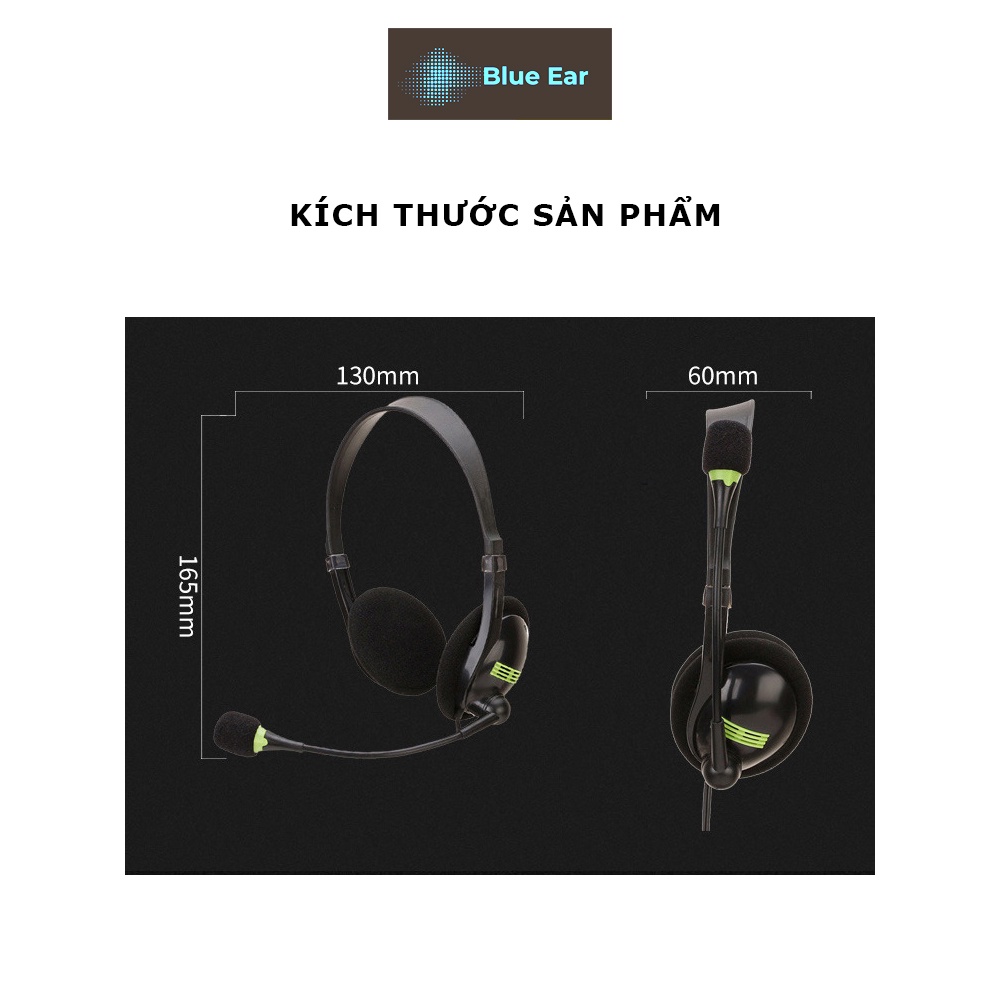 Tai Nghe Soyto SY440 Tích Hợp Micro, Phù Hợp Học Online, Telesale, CSKH, Salephone