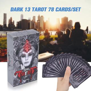 Bộ bài Dark tarot cards English version mysterious divination personal use playing cards game mysterious cards