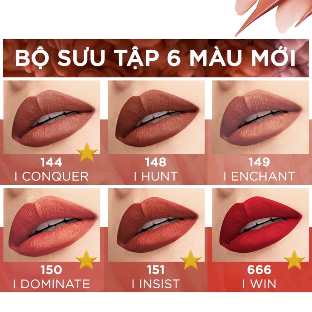 Son Lì L'oreal Rouge Signature Mượt Môi 7ml