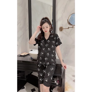 Đồ bộ pijama lụa mango cao cấp mặc tại nhà thoải mái mát mẻ