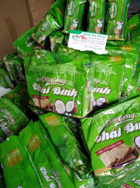 (Date mới)Bánh dừa nướng Thái Bình 180g - Đặc sản Quảng Nam