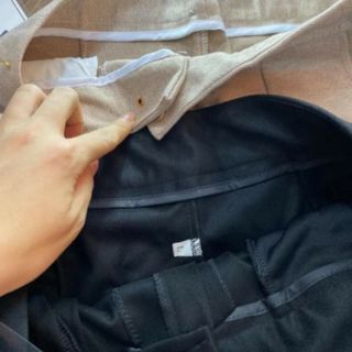 Quần baggy dạ
