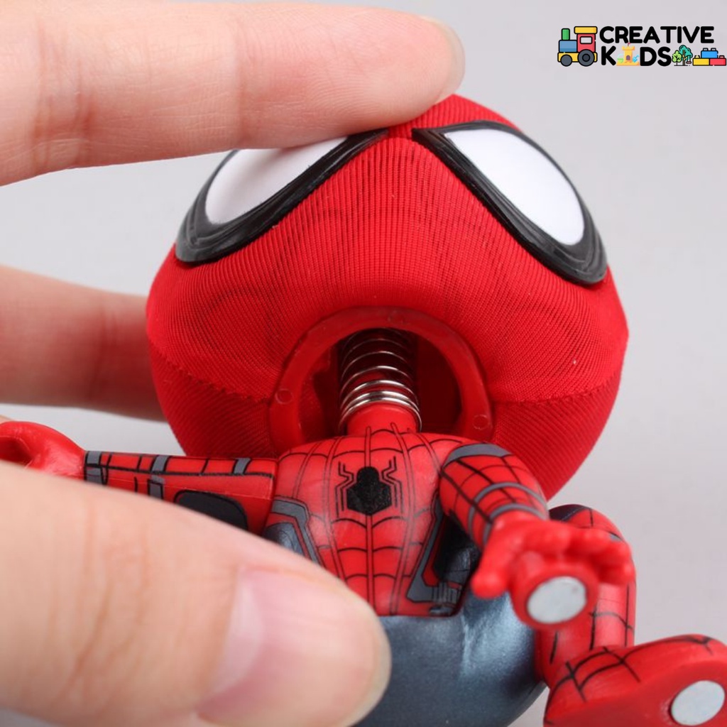 Mô hình người nhện CreativeKIDS - SpiderUP chất liệu nhựa PVC tích hợp nam châm