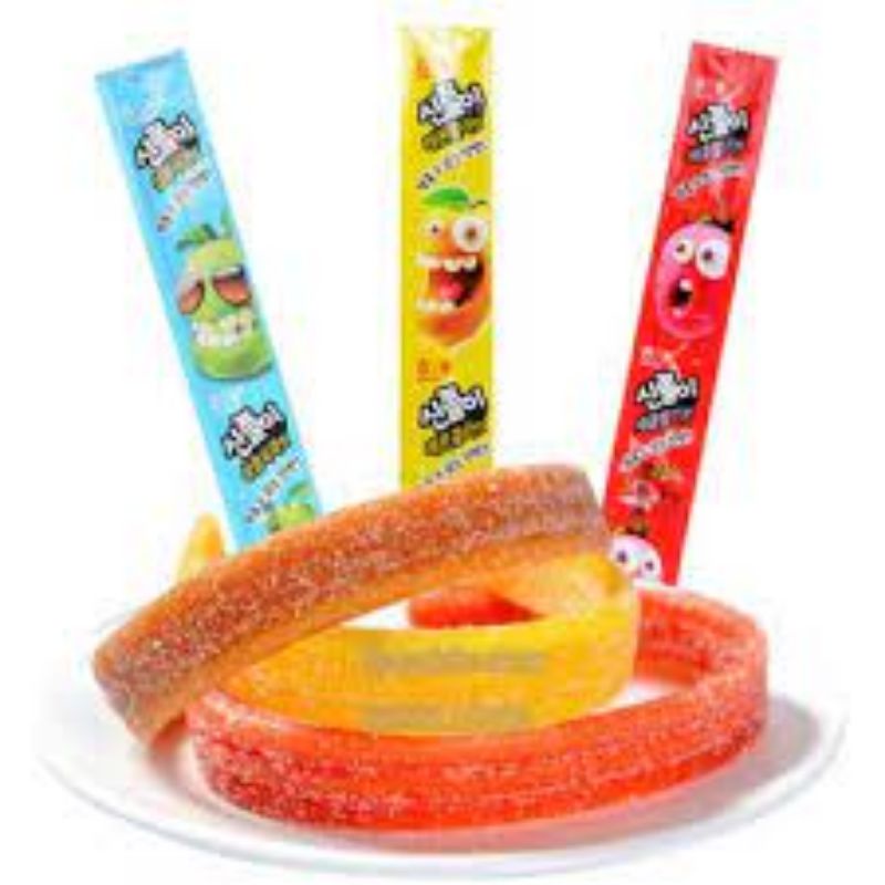 Kẹo dẻo chua ngọt Haitai vị hoa quả Hàn Quốc