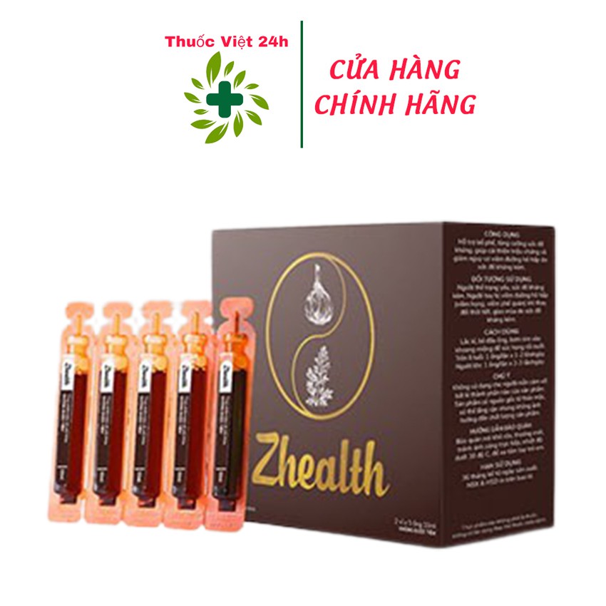 Ống Uống ZHEALTH - Hỗ Trợ Bổ Phế, Tăng Cường Sức Đề Kháng - Thuocviet24h