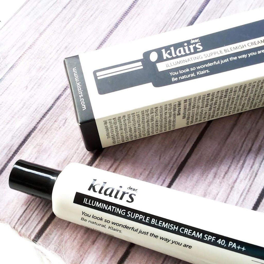 Kem nền Klairs Illuminating Supple Blemish BB Cream 40ml- Miss Xinh