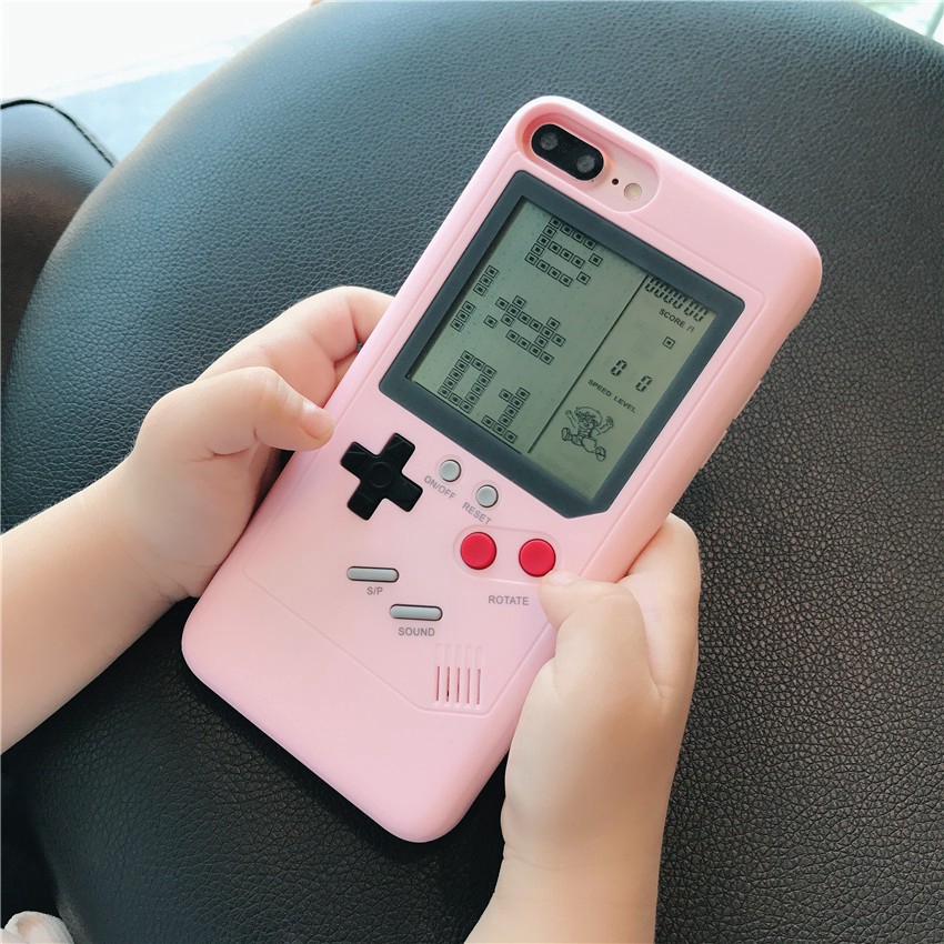 Ốp lưng PC silicon kiểu máy chơi game độc đáo cho Iphone 6 6s 6+ 6s+ 7 8 7+ 8+ X Xs Xr Xsmax | BigBuy360 - bigbuy360.vn