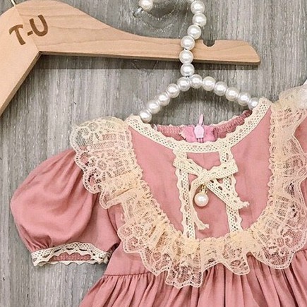 [HÀNG ĐẸP] Đầm bé gái - váy babydoll chất đũi mềm mại, size đại (18-32kg)