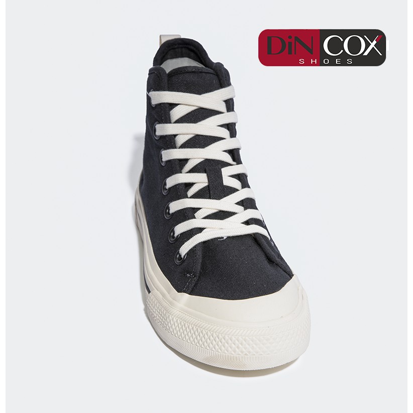 Giày Sneaker Vải Nữ DINCOX D09 Năng Động Cá Tính Black