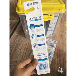 Bàn chải đánh răng Hàn Quốc Blue Clean