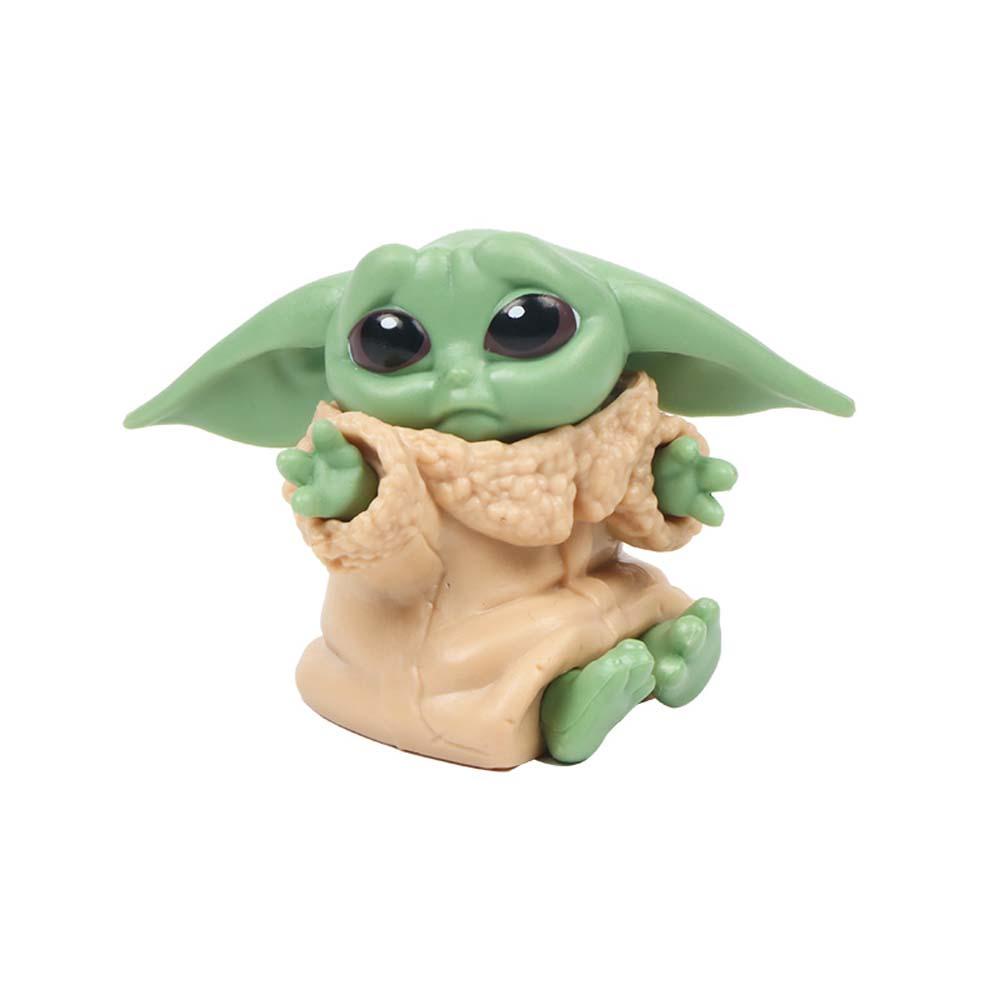 IVORY Mô Hình Đồ Chơi Nhân Vật Yoda Mini Dễ Thương Cho Bé