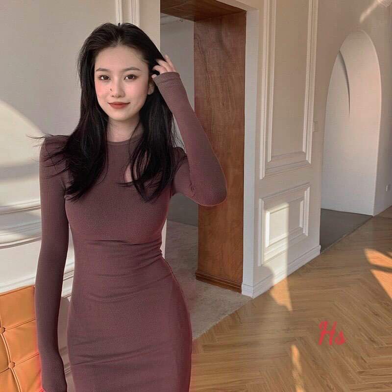 Váy body khoét 1 bên vai - HT STORE | BigBuy360 - bigbuy360.vn