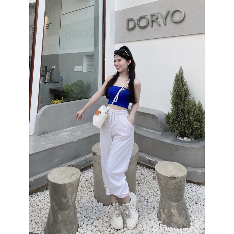 Set áo ống quần bo siêu hot ( hình thật ) freesize dưới 55kg - Carotshop