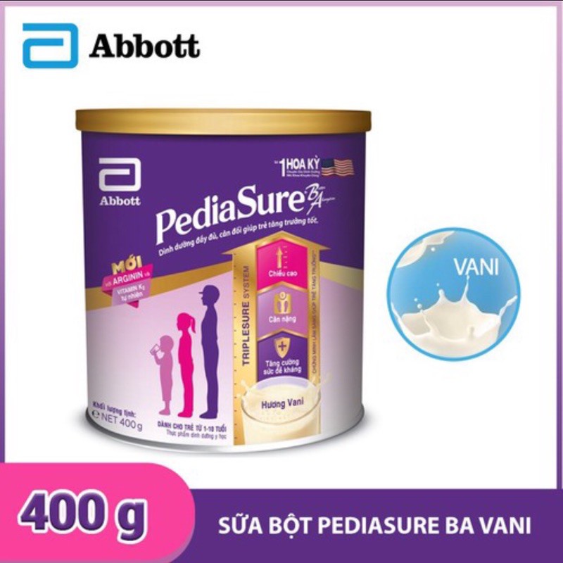 Sữa Pediasure vani 400g