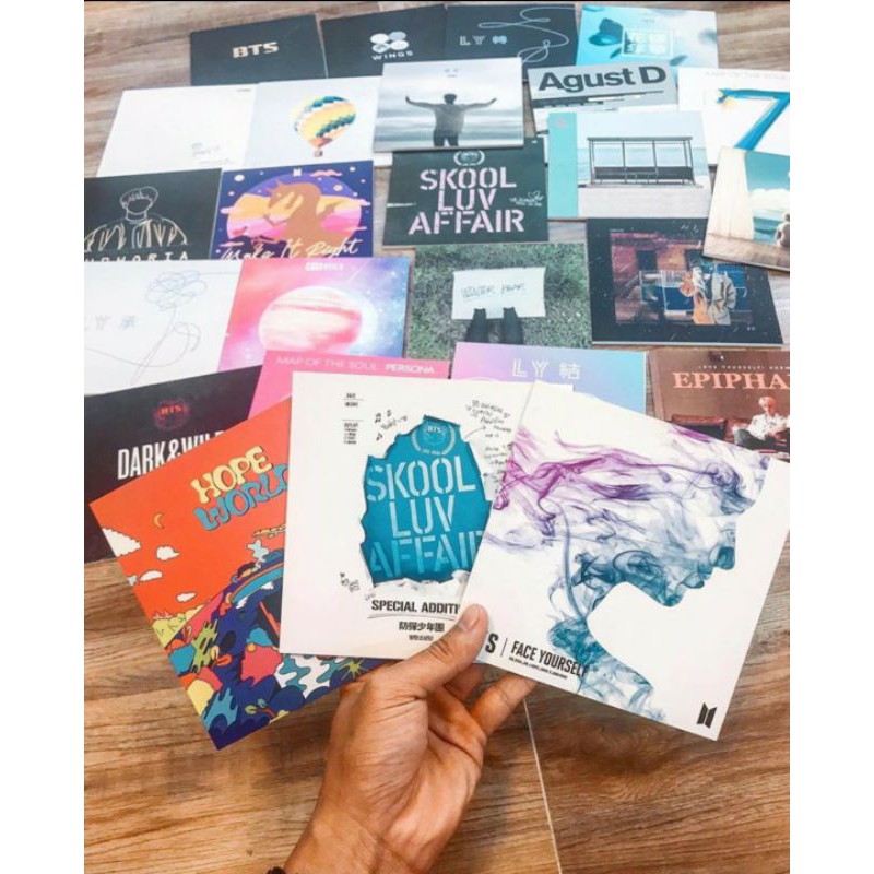 Bìa cứng Album BTS trang trí phòng ngủ góc học tập | BigBuy360 - bigbuy360.vn