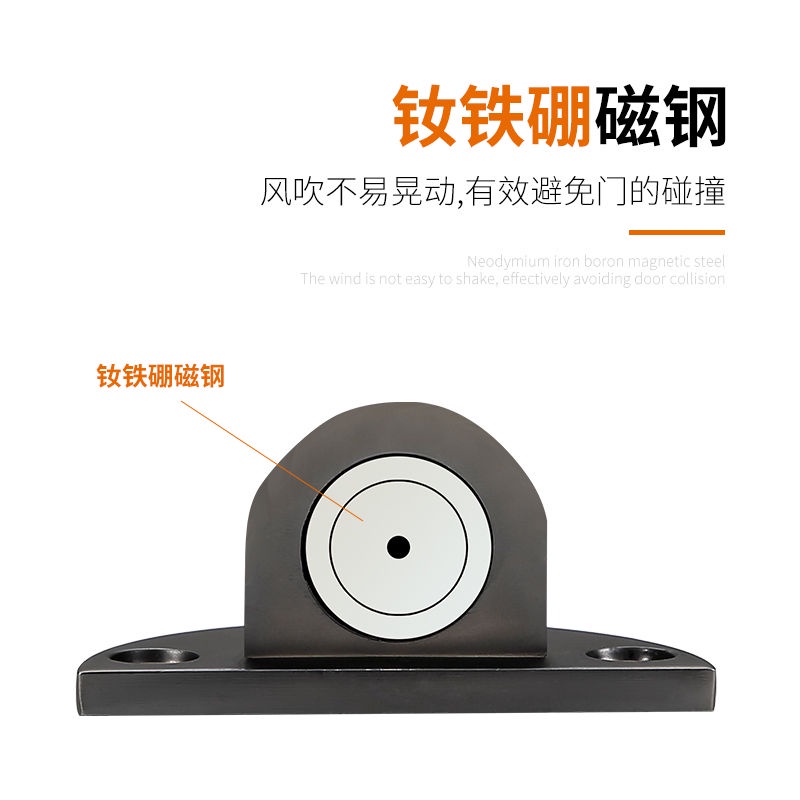 Dụng Cụ Chặn Cửa Chống Va Chạm Có Giác Hút Phong Cách Mới