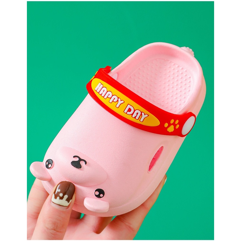 Dép Sục hình con gấu cho bé trai bé gái siêu nhẹ chống trơn trượt chính hãng - TD16