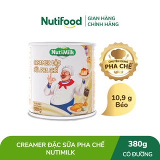 Sữa đặc creamer nutimilk lon 380g - Tạp hóa mint
