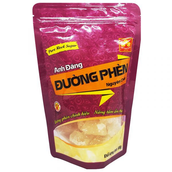 Đường phèn nguyên chất Anh Đăng gói 500g / 1kg (dạng hạt, dạng bột, dạng viên)