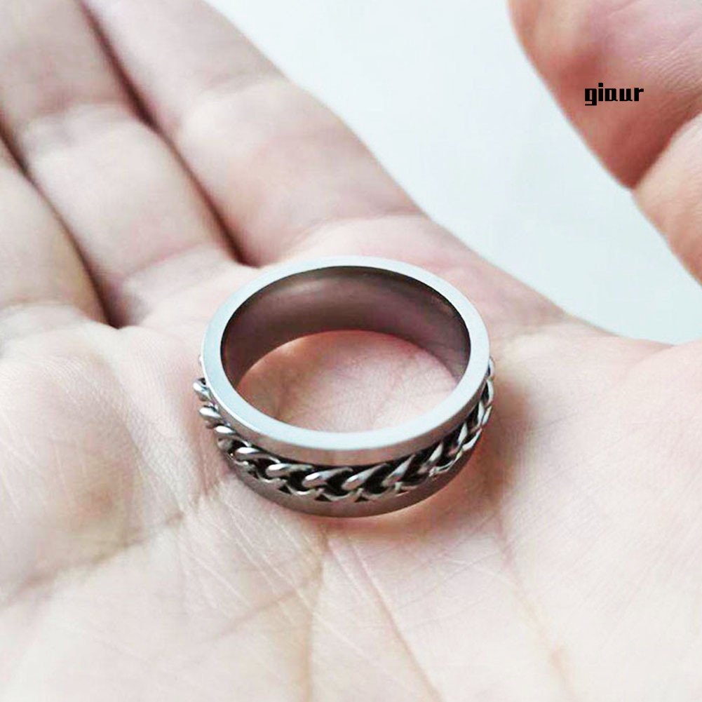 Nhẫn Mở Nắp Chai Bia Bằng Thép Không Gỉ Có Thể Xoay Được