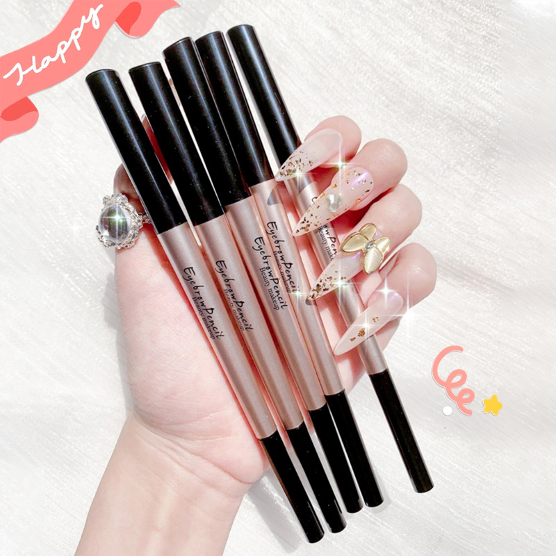 (Hàng Mới Về) Bút Chì Kẻ Lông Mày Hai Đầu Không Thấm Nước Và Mồ Hôi Tự Nhiên Lâu Trôi Honzy3693