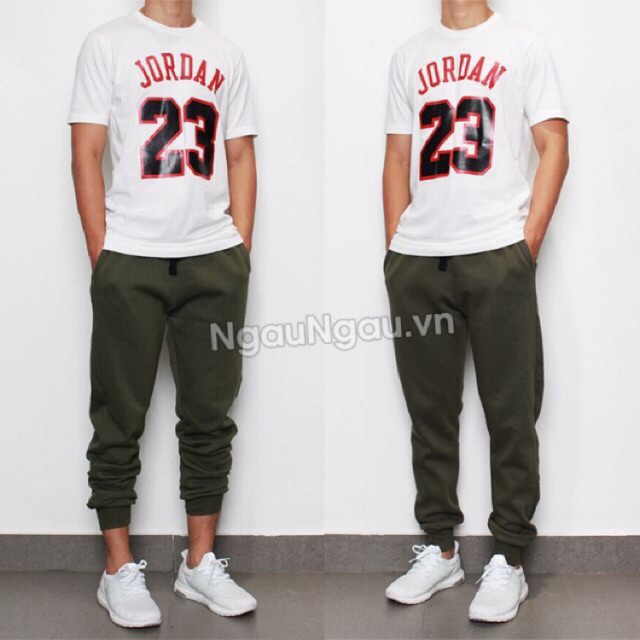 Quần Jogger THUN DA CÁ, 1 màu trơn, form unisex nam nữ mặc được, big size 110kg | BigBuy360 - bigbuy360.vn