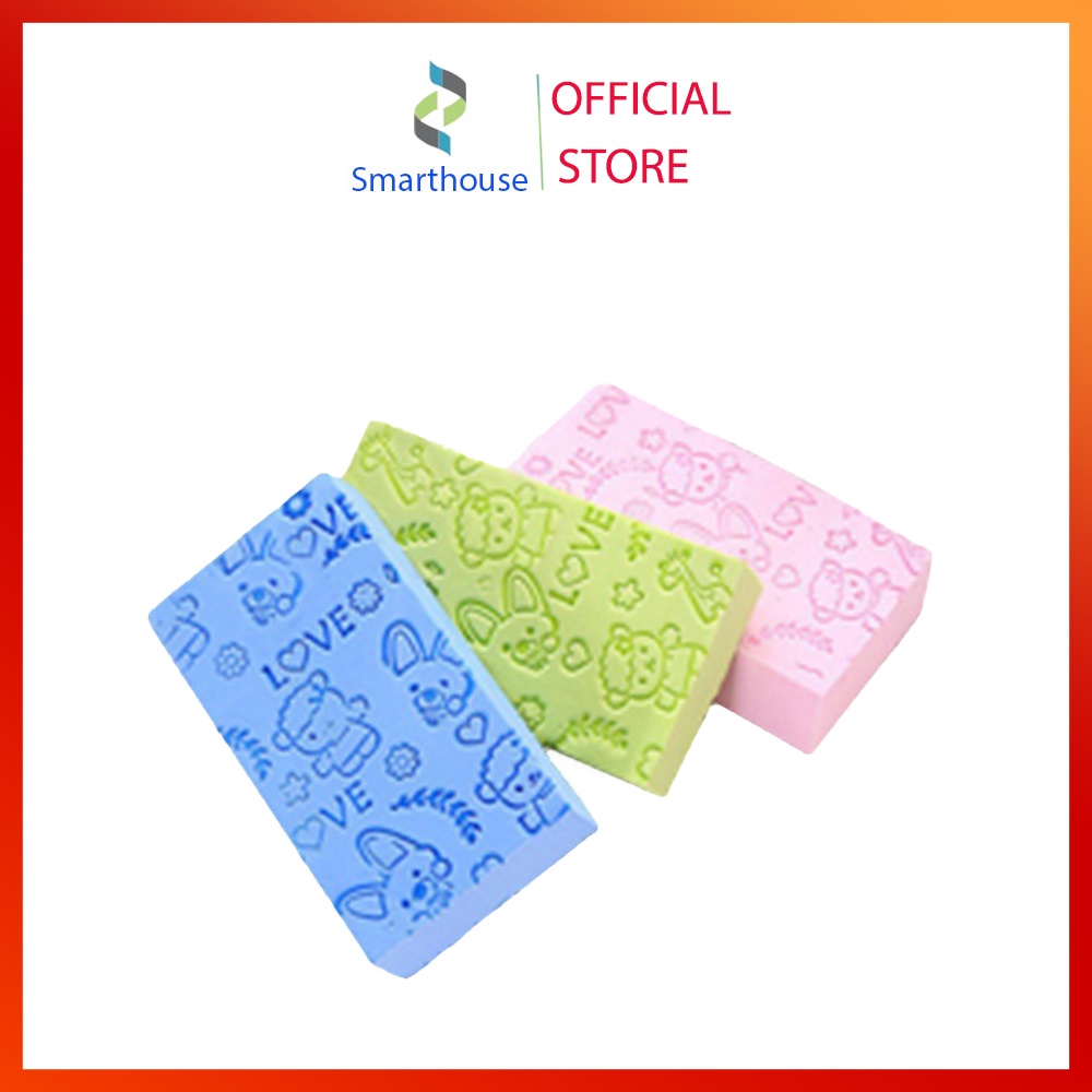 Mút tắm Hàn Quốc giúp kỳ ghét, tẩy da chết siêu sạch