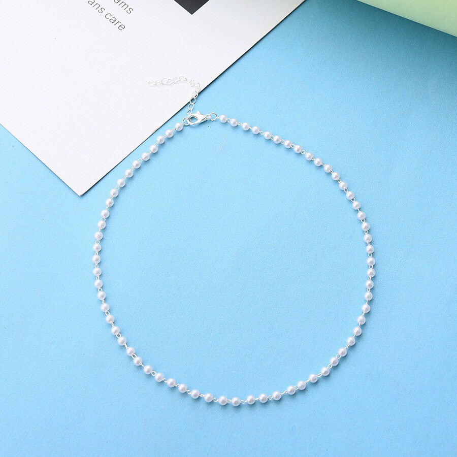 Dây chuyền/ chocker hạt ngọc xinh xắn DCX11 Mayconner