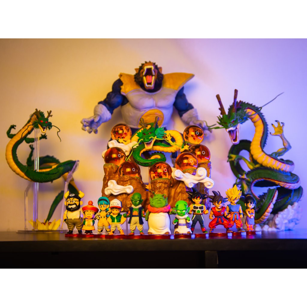 Mô hình set 8 nhân vật dragon ball gia đình Frieza và tộc namek