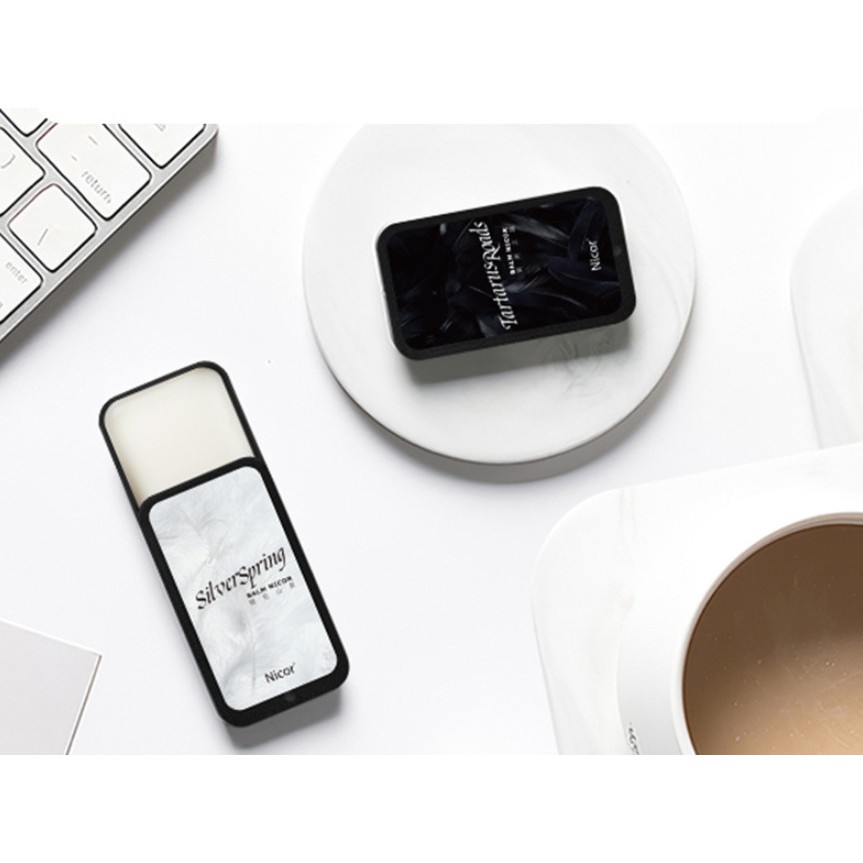 Nước Hoa Khô Dạng Sáp NICOR TRĂNG ĐEN Chính Hãng Nội Địa | BigBuy360 - bigbuy360.vn