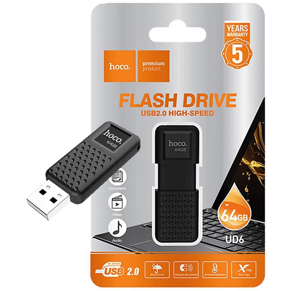 USB Hoco Intelligent 2.0 64Gb 32Gb 16Gb (Hàng chính hãng, BH 1 năm)