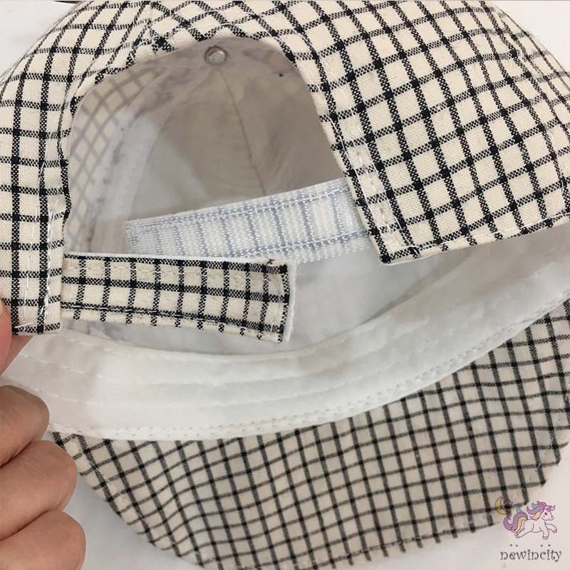 Mũ Lưỡi Trai Thoáng Khí Họa Tiết Gấu Hoạt Hình Phong Cách Hàn Quốc