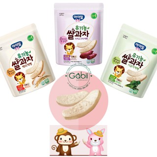 [BÉ 6 THÁNG] BÁNH GẠO HỮU CƠ HÀN QUỐC ILDONG - GABII STORE