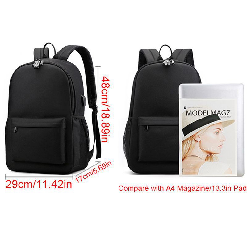 Set balo laptop 4 món hoạt hình game Roblox sức chứa lớn cho nam nữ/trẻ em
