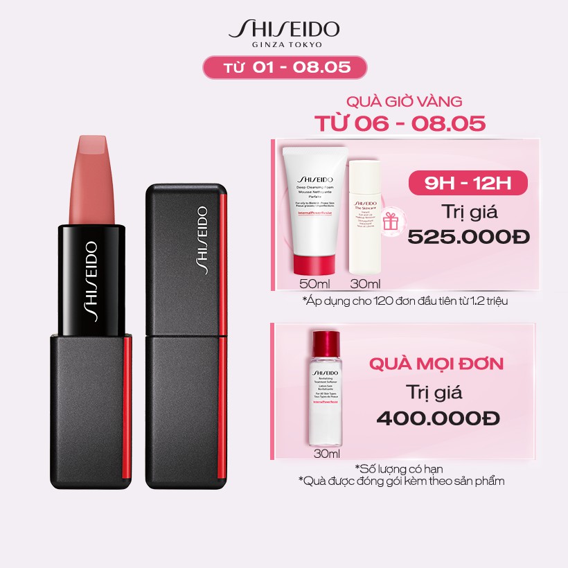 「MÃ SALE KHỦNG 」 Son lì Shiseido ModernMatte Powder Lipstick 4g ∛